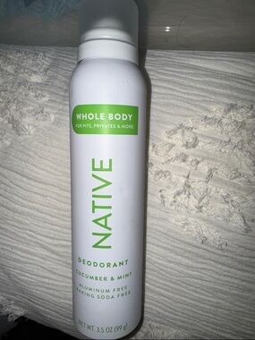 Native Whole Body Deodorant - White and Green